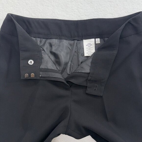 Jones New York Pant Suit Sage Green Black Trim Career Classic Office Womens 10 - Picture 8 of 14